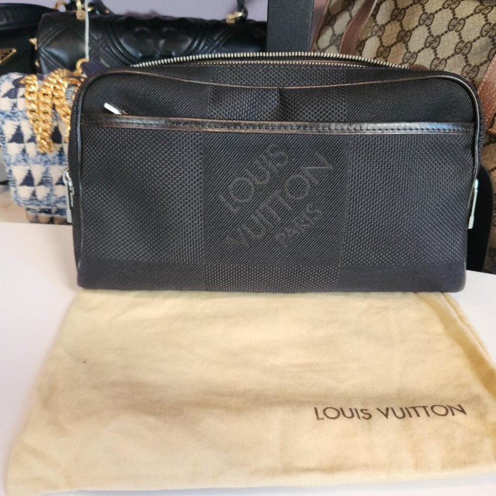 Louis Vuitton Charcoal Belt Bag